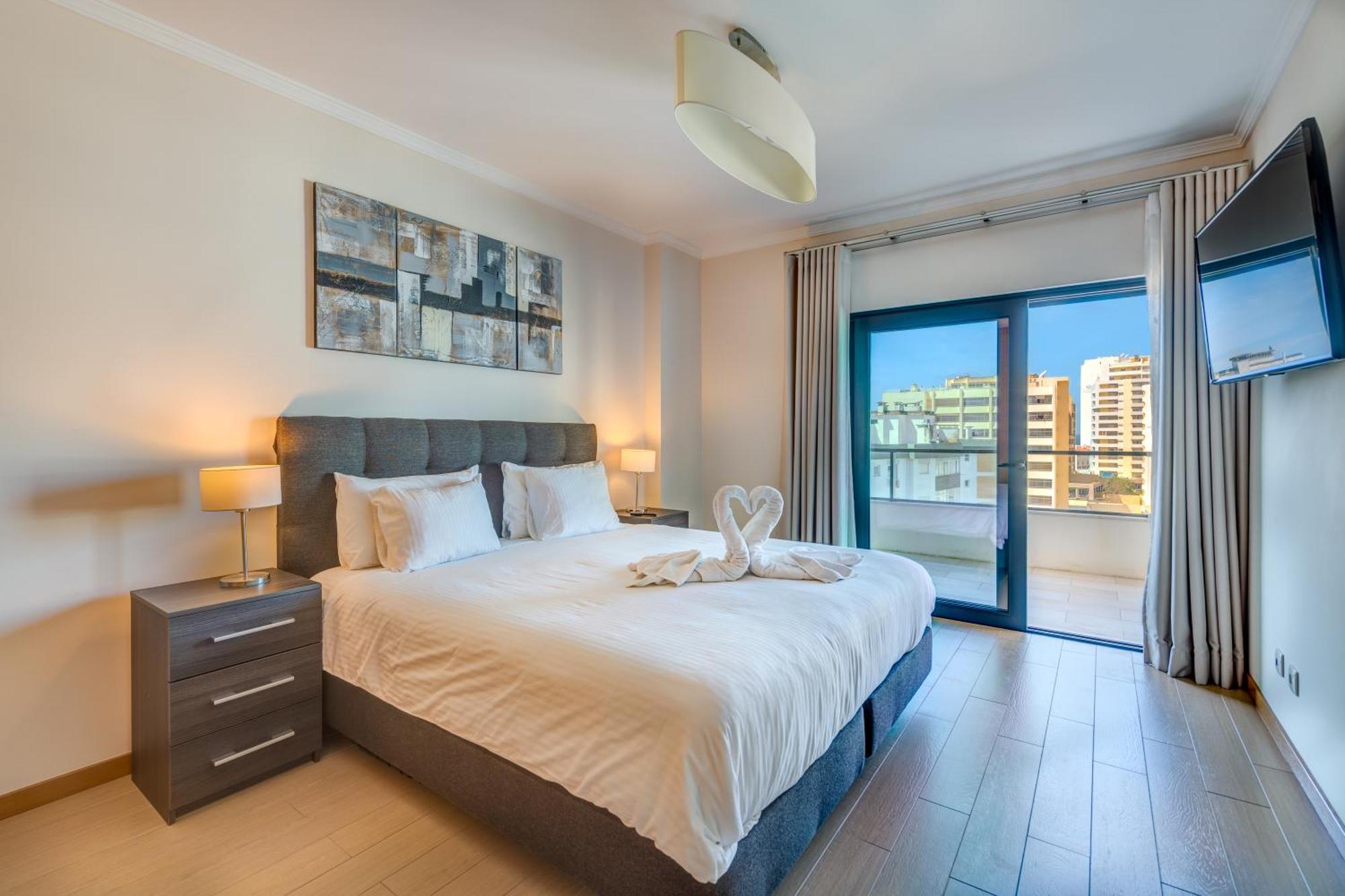 Ferienwohnung Sunscape Rocha Prime - Oceanview - Wifi - Parking Portimão Exterior foto
